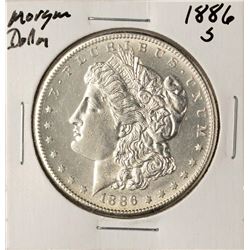 1886-S $1 Morgan Silver Dollar Coin