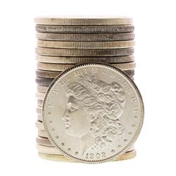 Roll of (20) Brilliant Uncirculated 1902-O $1 Morgan Silver Dollar Coins