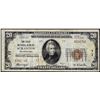 Image 1 : 1929 $20 First NB of Scranton, PA CH# 77 National Currency Note