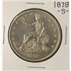 Image 1 : 1878-S $1 Trade Silver Dollar Coin