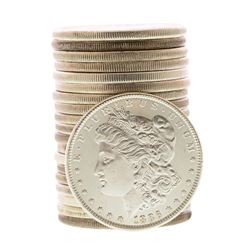 Roll of (20) Brilliant Uncirculated 1886 $1 Morgan Silver Dollar Coins