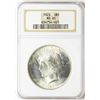 Image 1 : 1923 $1 Peace Silver Dollar Coin NGC MS65