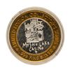 Image 1 : .999 Fine Silver Mystic Lake Casino $10 Limited Edition Gaming Token