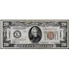 Image 1 : 1934A $20 Federal Reserve WWII Emergency Hawaii Note