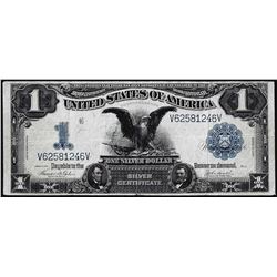 1899 $1 Black Eagle Silver Certificate Note