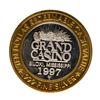 Image 1 : .999 Fine Silver Grand Casino Biloxi, Mississippi $10 Limited Edition Gaming Tok