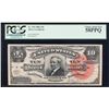 Image 1 : 1886 $10 Tombstone Silver Certificate Note Fr.294 PCGS Choice About New 58PPQ