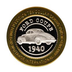 .999 Fine Silver Reno Tahoe International Airport $10 Limited Edition Gaming Tok