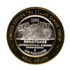 Image 2 : .999 Fine Silver Reno Tahoe International Airport $10 Limited Edition Gaming Tok