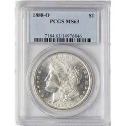 1888-O $1 Morgan Silver Dollar Coin PCGS MS63
