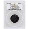 Image 1 : 1711-D French Colonies 30 Deniers Coin PCGS Genuine