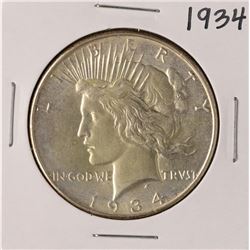 1934 $1 Peace Silver Dollar Coin