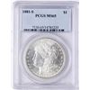 Image 1 : 1881-S $1 Morgan Silver Dollar Coin PCGS MS65