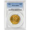 Image 1 : 1882 $10 Liberty Head Eagle Gold Coin PCGS MS61
