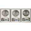 Image 2 : Lot of (3) 2014 $1 American Silver Eagle Coins NGC MS69 First Releases