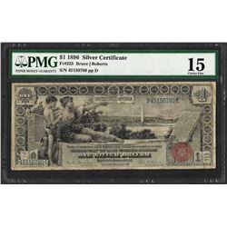 1896 $1 Educational Silver Certificate Note Fr.225 PMG Choice Fine 15