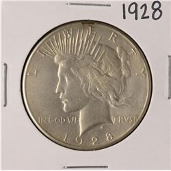 1928 $1 Peace Silver Dollar Coin