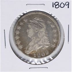 1809 Capped Bust Half Dollar Coin