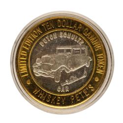 .999 Fine Silver Whiskey Pete's Jean, Nevada $10 Limited Edition Gaming Token