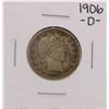 Image 1 : 1906-D Barber Silver Quarter Coin