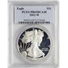 Image 1 : 2002-W $1 Proof American Silver Eagle Coin PCGS PR69DCAM