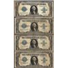 Image 1 : Lot of (4) 1923 $1 Silver Certificate Notes