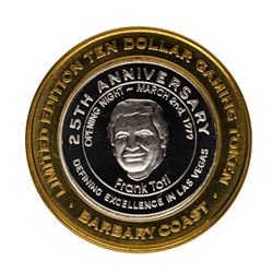 .999 Fine Silver Barbary Coast Las Vegas, Nevada $10 Limited Edition Gaming Toke