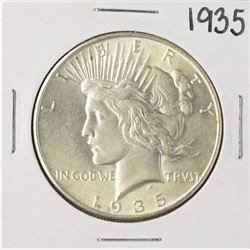 1935 $1 Peace Silver Dollar Coin