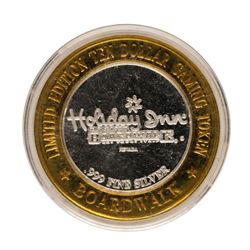 .999 Fine Silver Holiday Inn Casino Las Vegas, NV $10 Limited Edition Gaming Tok