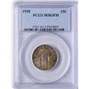 Image 1 : 1928 Standing Liberty Quarter Coin PCGS MS63FH