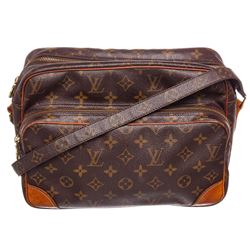 Louis Vuitton Monogram Canvas Leather Nile GM Shoulder Bag