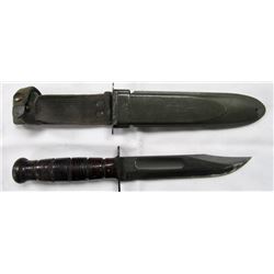 WWII USN MK2 KA-BAR FIGHTING KNIFE