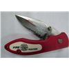 Image 2 : FROST CUTLERY FIREFIGHTER FOLDER LOCK BACK KNIFE