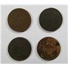 Image 1 : 4- 1864 TWO CENT PIECES