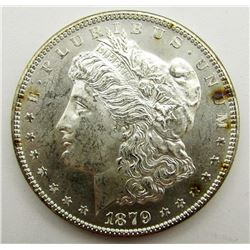 1879-S, REV '79 MORGAN DOLLAR BU