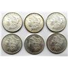 Image 1 : 6-1884-O MORGAN SILVER DOLLARS