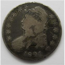 1824 CAPPED BUST HALF DOLLAR GOOD