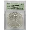 Image 1 : 2002 AMERICAN SILVER EAGLE ICG MS69