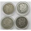Image 1 : 4-CIRC MORGAN DOLLARS: 1882-O, 1896-O
