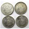 Image 1 : 4- 1884-O MORGAN SILVER DOLLARS