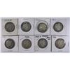 Image 1 : 8- BARBER HALF DOLLAR LOT