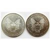 Image 2 : 1996 & 1996 AMERICAN SILVER EAGLES