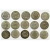 Image 2 : BARBER DIME LOT of 15 COINS