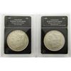 Image 1 : 2-BU MORGAN DOLLARS: 1880 & 1885