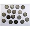 Image 1 : BARBER QTR LOT of 17 COINS