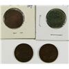 Image 1 : 1866, '67, '68, & '69 TWO CENT PIECES