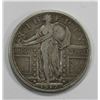 Image 1 : 1917-D T1 STANDING LIBERTY QUARTER F/VF
