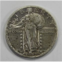1927 STANDING LIBERTY QUARTER- XF