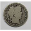 Image 1 : 1892 BARBER HALF- GOOD