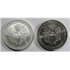 Image 2 : 1993 & 2005 AMERICAN SILVER EAGLES